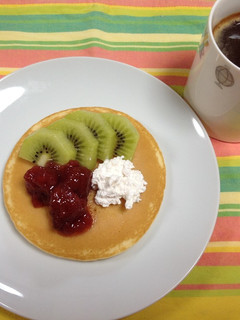 超簡単!デザートパンケーキ-レシピのメイン写真
