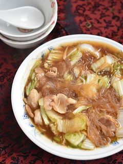 豚バラ白菜の春雨とろみ煮込み-レシピのメイン写真