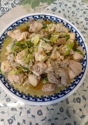 鶏モモ肉と長ネギの塩レモン焼き-レシピのメイン写真