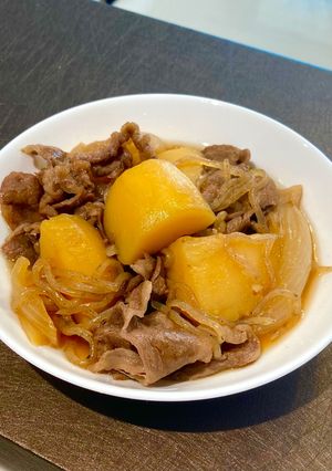 琉球紅じゃがで肉じゃが-レシピのメイン写真