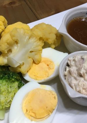 ツナオイルドレッシング&ツナマヨで温野菜-レシピのメイン写真