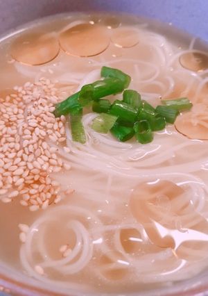 シャンタンで簡単！そうめん消費ラーメン-レシピのメイン写真