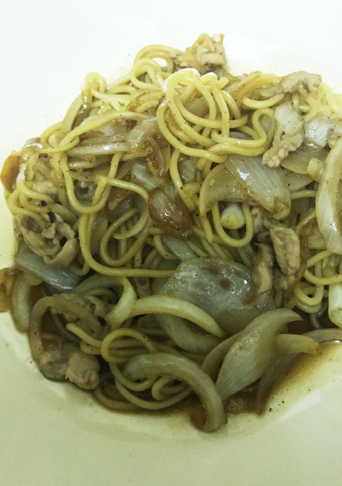 手作り焼肉のタレで焼きそば-レシピのメイン写真