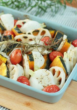 グリラーで、野菜のグリル焼き-レシピのメイン写真