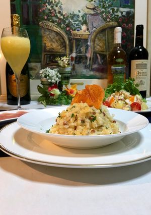 濃厚チーズフレーバーのリゾット生ハム包み-レシピのメイン写真