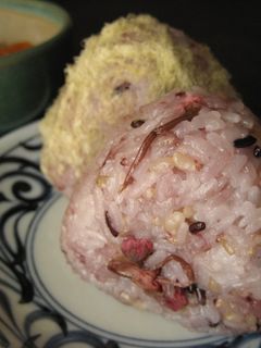 黒米の桜ごはん-レシピのメイン写真
