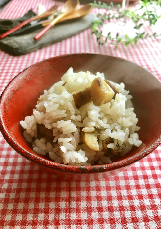 冷凍栗でもほこほこ栗ご飯-レシピのメイン写真