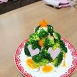 簡単♪クリスマスツリー☆ポテサラ