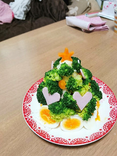 簡単♪クリスマスツリー☆ポテサラ-レシピのメイン写真