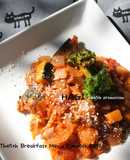 骨まで食べれる瀬付き鯵具だくさんトマト煮