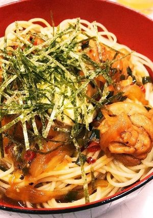 てりやきチキンのパスタ-レシピのメイン写真