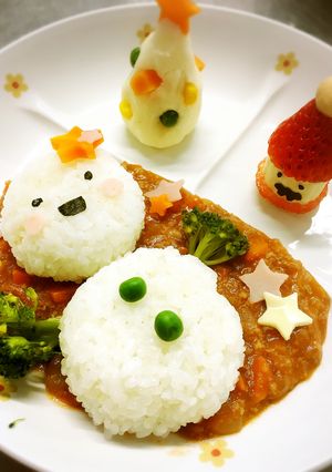 クリスマスに簡単ご飯☆ハッシュライス-レシピのメイン写真