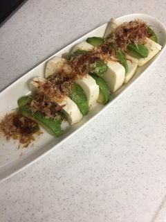 豆腐とアボカドの和風カプレーゼ-レシピのメイン写真