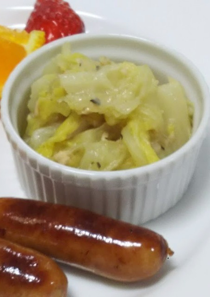 白菜の洋風煮びたし-レシピのメイン写真