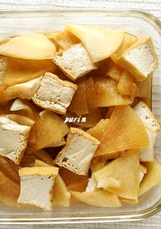 レンジで大根と厚揚げのオイスターソース煮-レシピのメイン写真
