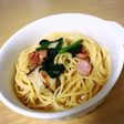 ほうれん草ときのこの和風パスタ