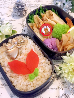春巻き クリスマス弁当 ヒイラギ 詰め方-レシピのメイン写真