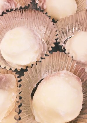 ショートケーキ風⁈クリーム大福-レシピのメイン写真
