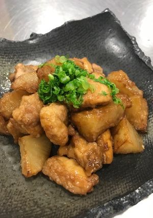 揚げ大根のしょう油がらめ【JA福岡市】-レシピのメイン写真