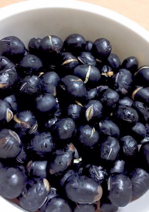 10分で乾燥大豆から煎り大豆に-レシピのメイン写真