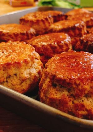 簡単！ザックリ食感！！甘さ控えめスコーン-レシピのメイン写真