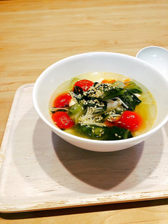ロメインレタスの中華スープ-レシピのメイン写真