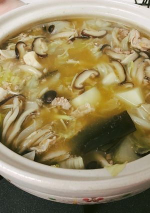 つゆまで飲み干す野菜たっぷり味噌バター鍋-レシピのメイン写真