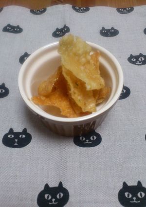 余り物活用♪餃子の皮のパリパリチップス-レシピのメイン写真