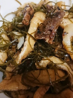 さしみ昆布(切り昆布)といわし缶の煮物-レシピのメイン写真