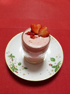 簡単♪いちごムース-レシピのメイン写真