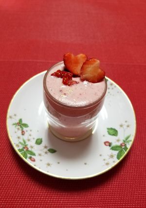 簡単♪いちごムース-レシピのメイン写真