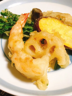 レクチンフリー☆エビと野菜の天ぷら-レシピのメイン写真
