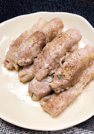 安い肉もジューシー！豚肉大葉チーズ巻き-レシピのメイン写真