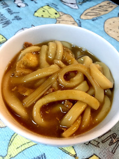 残ったカレーから、カレーうどん-レシピのメイン写真