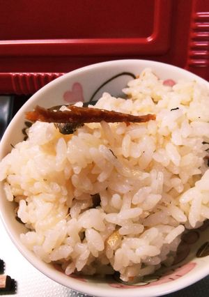 干し鮎飯-レシピのメイン写真