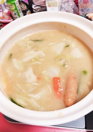簡単！ひとり鍋で味変！-レシピのメイン写真
