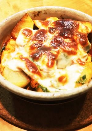 小蕪とささみのケチャップ煮グラタン-レシピのメイン写真