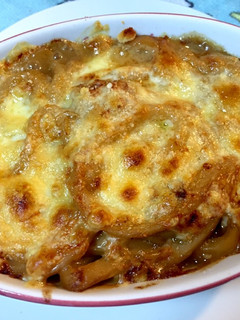カレーうどん変形。チーズ焼き-レシピのメイン写真