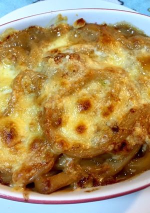 カレーうどん変形。チーズ焼き-レシピのメイン写真