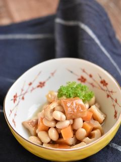 竹輪と大豆のうま煮【冷凍・作り置き】-レシピのメイン写真