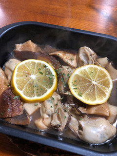 カキとキノコのレモン焼き-レシピのメイン写真