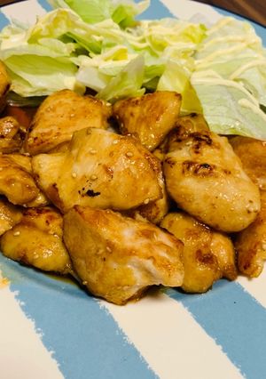 やわらか！簡単鶏胸肉の甘辛焼き-レシピのメイン写真