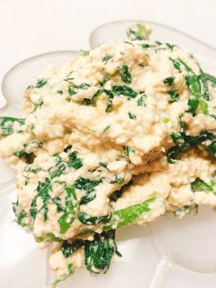 春菊の胡麻白和え-レシピのメイン写真