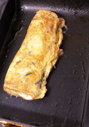 お茶漬けの素で卵焼き!-レシピのメイン写真