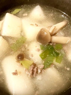 かぶとひき肉のスープ☆コク&トロふわっ-レシピのメイン写真