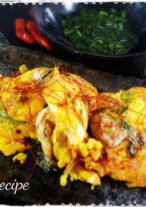 牡蠣のジョン(韓国牡蠣入り卵焼き)-レシピのメイン写真