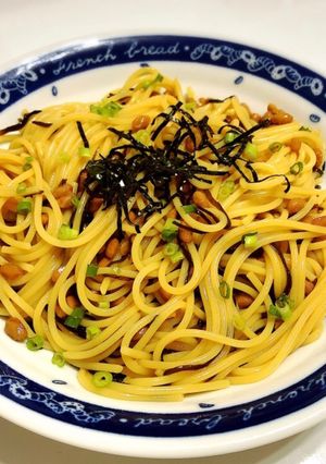 簡単混ぜるだけの納豆パスタ♡-レシピのメイン写真