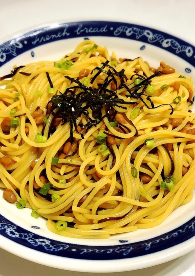 簡単混ぜるだけの納豆パスタ♡-レシピのメイン写真