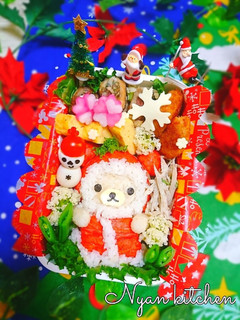 『コリラックマ★クリスマス』弁当♡冬弁-レシピのメイン写真