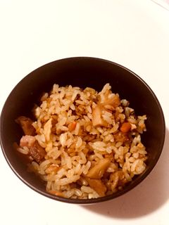 おでんの残りめっちゃ簡単炊き込みご飯♡-レシピのメイン写真
